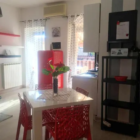 Apartamento Studio In Lido Di Ostia, With Wonderful City View, Furnished Terrace And Wifi - 1 Km From The Beach *